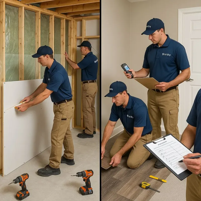 Repairs and Reconstruction process in Creswell, OR